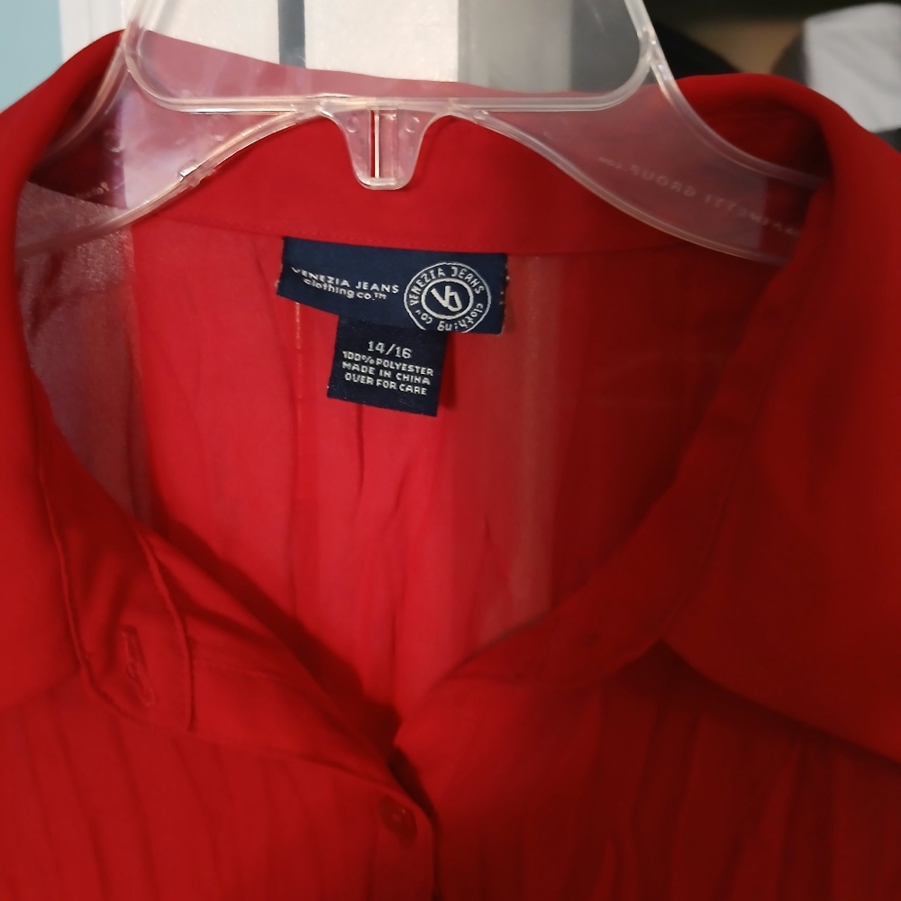 Beautiful Plus Size Button Down Top - image 2